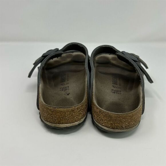 Birkenstock Arizona Sandals Gray Unisex EU42 Women's 11 Men's 9 Casual Summer - Picture 7 of 11